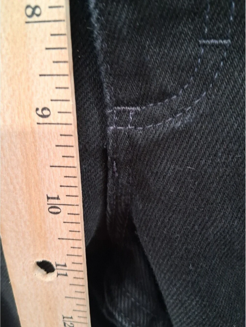 LL Bean Jeans Mens 42x29 Black Denim Classic Fit Casual Outdoor Work Pants